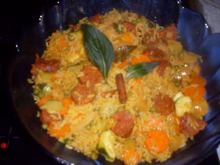 Risoto au chorizo