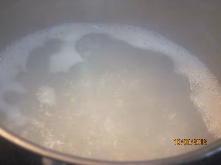 Riz au lait a la pomme et caramel