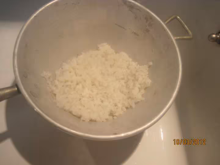 Riz au lait a la pomme et caramel