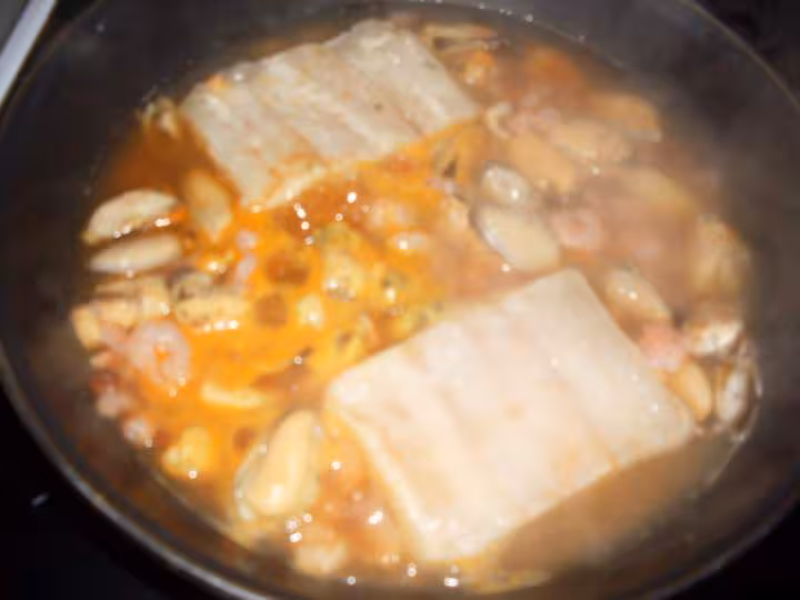 Riz aux fruits de mer photo