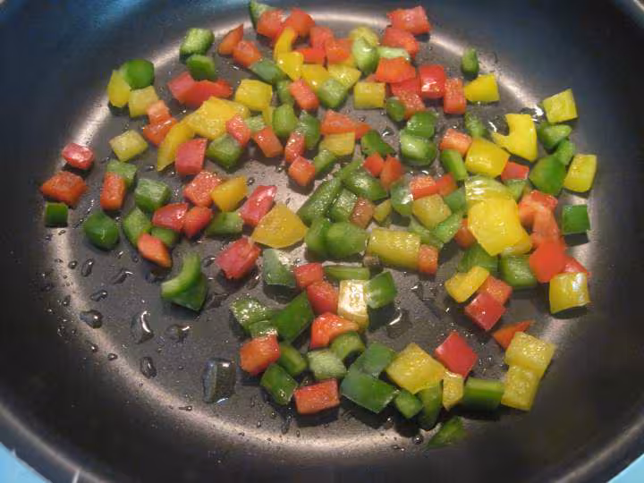 Riz aux legumes et chorizo