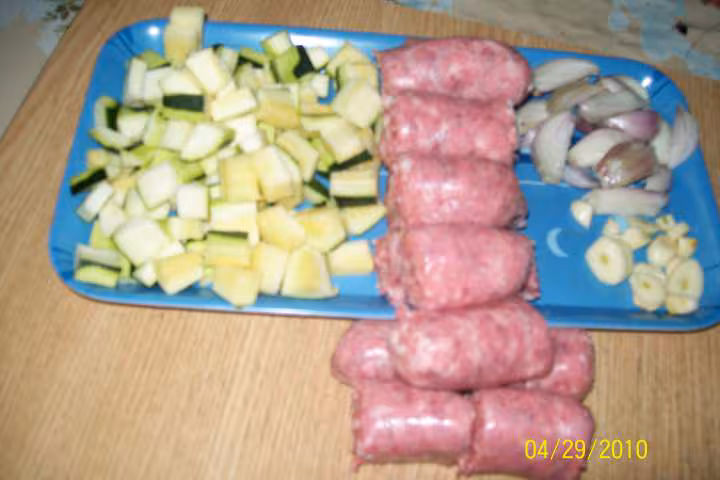 Riz aux saucisses toulouse basilic
