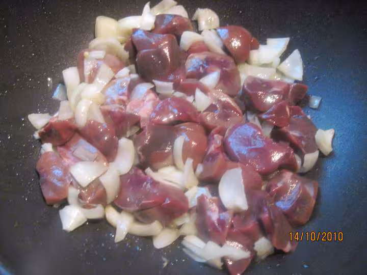 Rognon de boeuf en sauce