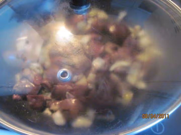 Rognon de porc aux carottes et boulgour