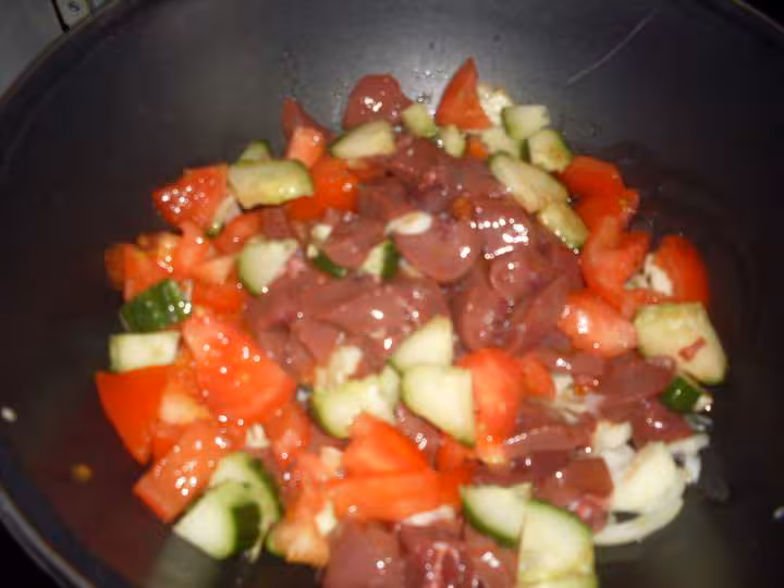 Rognons aux legumes