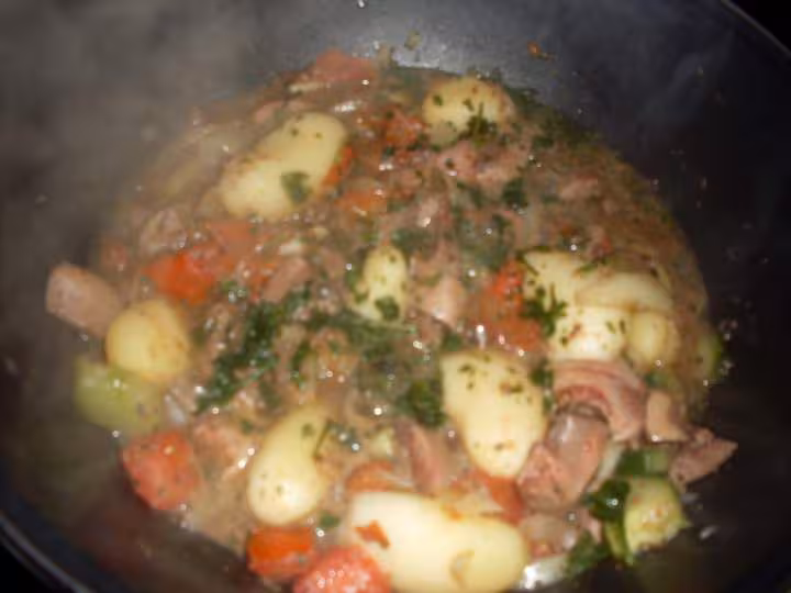Rognons aux legumes