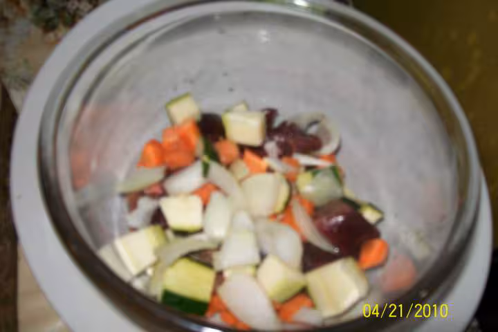 Rognons aux legumes mo