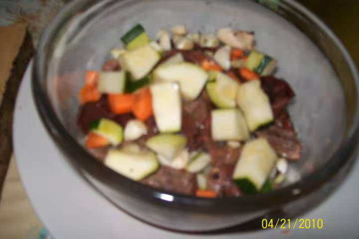 Rognons aux legumes mo