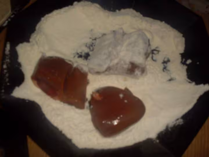 Rognons de boeuf frits