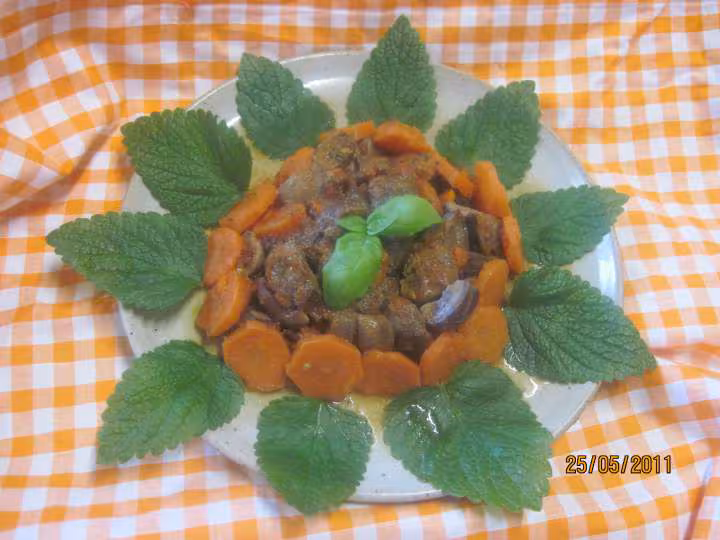 Rognons de boeufs aux carottes mo