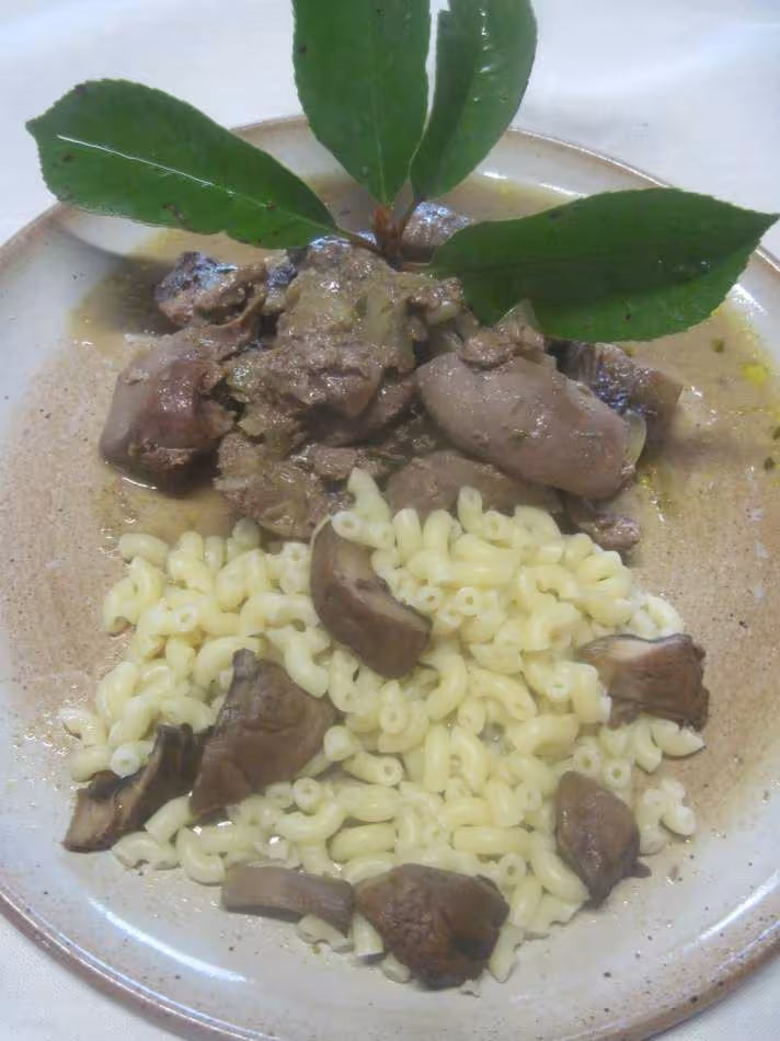 Rognons de porc au epice de colombo