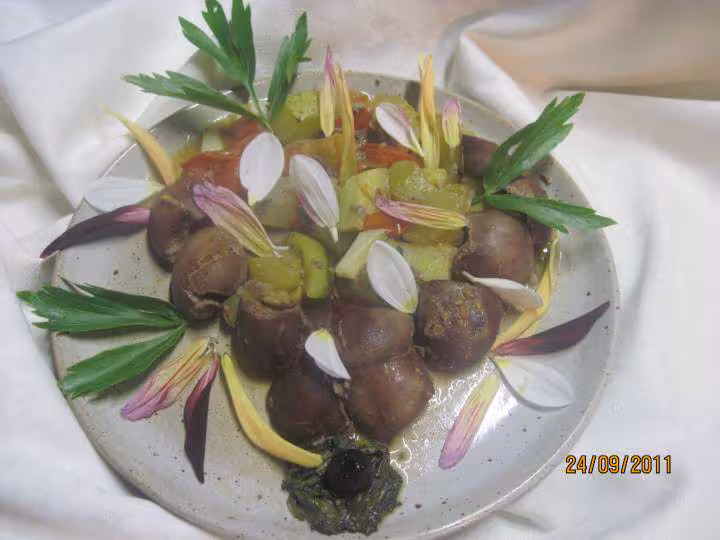 Rognons de porc aux legumes