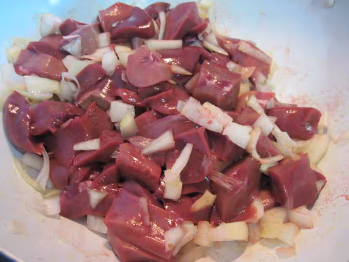 Rognons de porc en croutes a bouchees