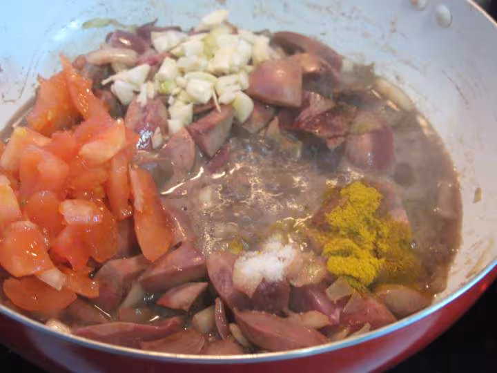 Rognons de porc en croutes a bouchees