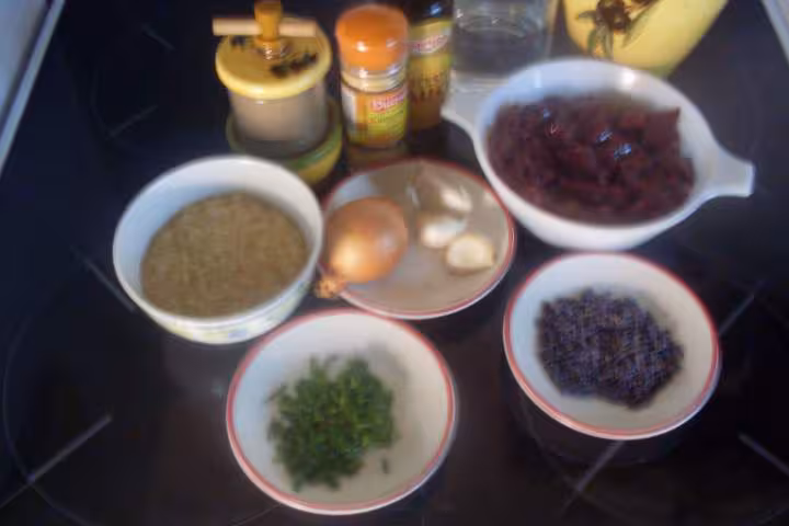 Rognons riz au gingembre soja