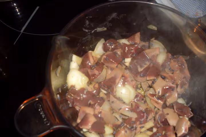 Rognons riz au gingembre soja
