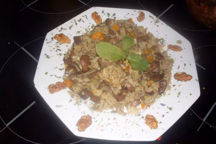 Rognons riz au gingembre soja