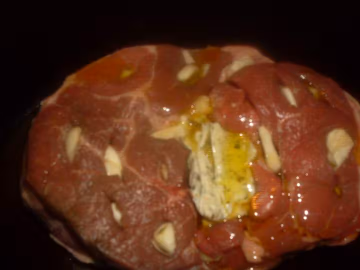 Roti d agneau aux champignons