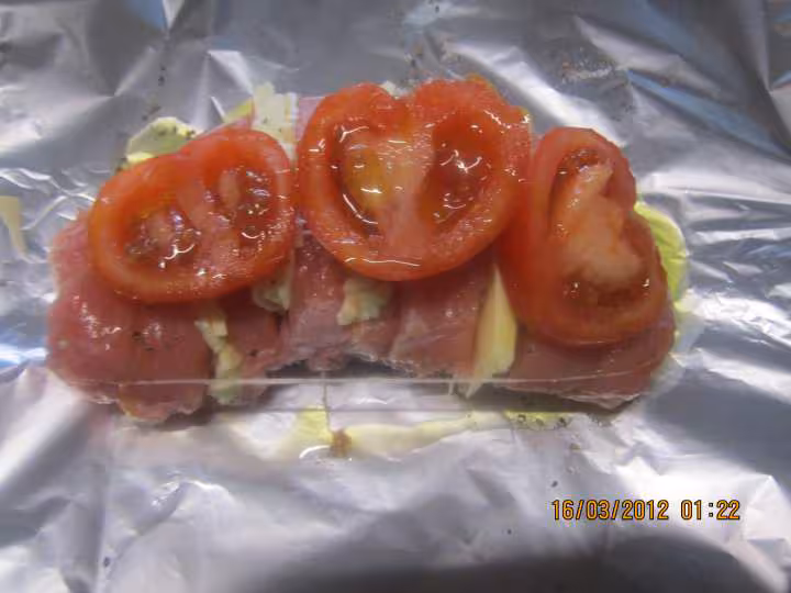 Roti d aiguilette de dinde en papillote