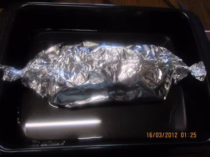 Roti d aiguilette de dinde en papillote