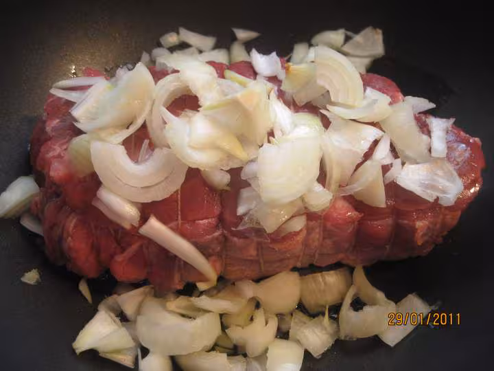 Roti de boeuf a braisser s o aux carottes