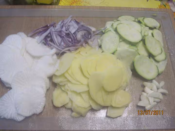 Roti de dinde au basilic a l etouffer de legumes
