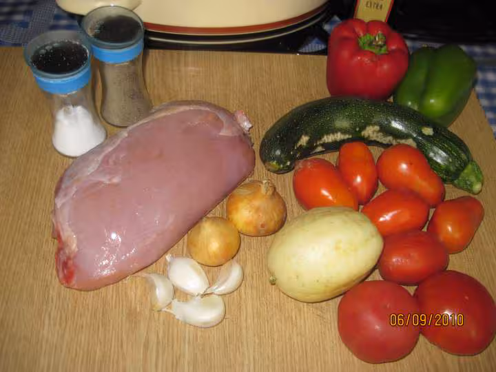 Roti de dinde au legumes cuits a l etouffe