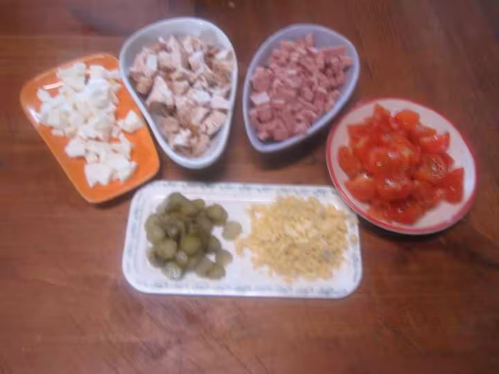 Salade de boulgour a la ciboulette