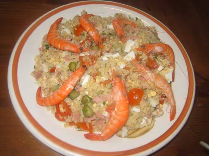 Salade de boulgour a la ciboulette
