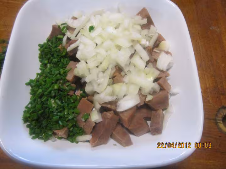 Salade de langue de boeuf