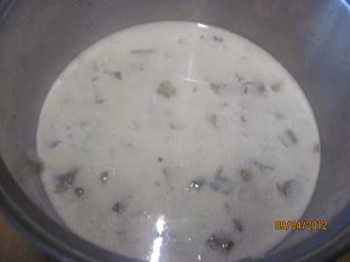 Sauce aux champignons au vin blanc