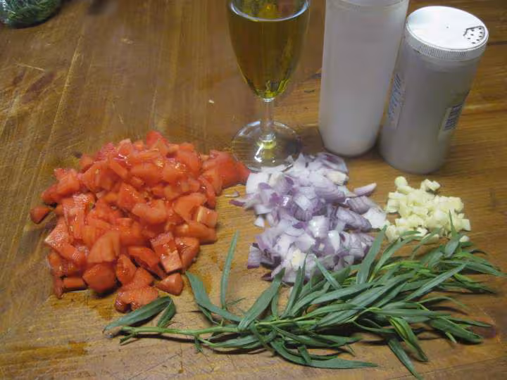 Sauce tomate a la sarriette
