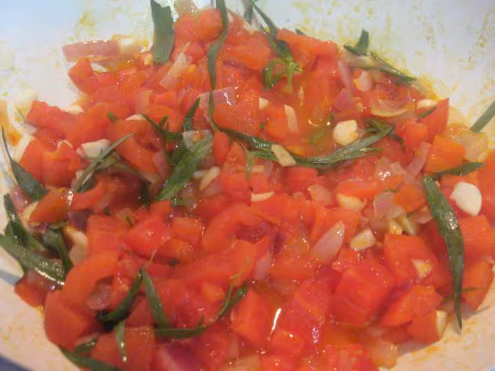 Sauce tomate a la sarriette
