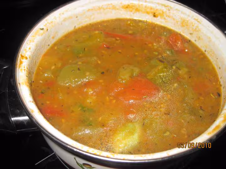 Sauce tomates aux 3 couleurs cuisinees