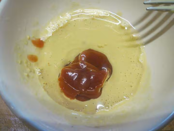 Sauce vinaigrette au ketchup