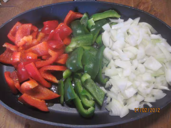 Saucises de toulouse aux legumes