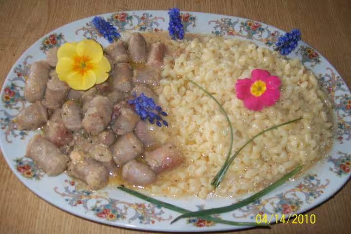 Saucisses au coquillette mo