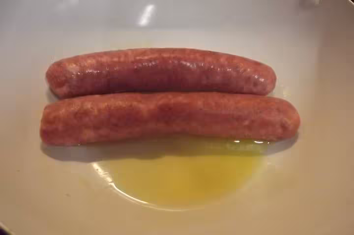 Saucisses de toulouse aux carottes
