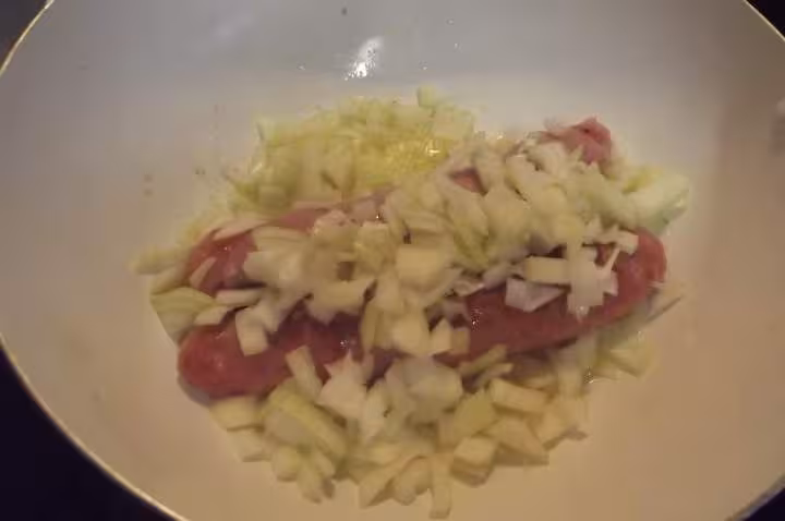 Saucisses de toulouse aux carottes