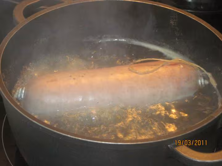 Saucisson cuit en feuilletee
