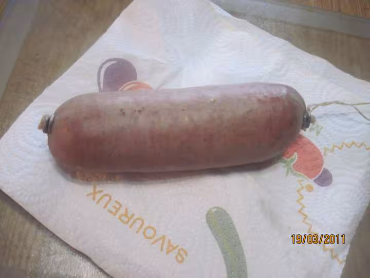 Saucisson cuit en feuilletee