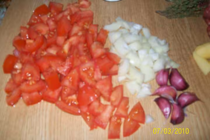 Saute de boeuf au p de terre en sauce