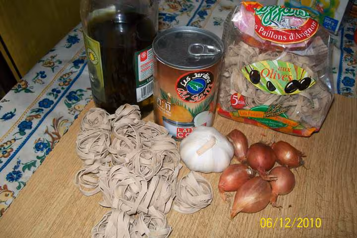 Saute de porc au lait de coco basilic