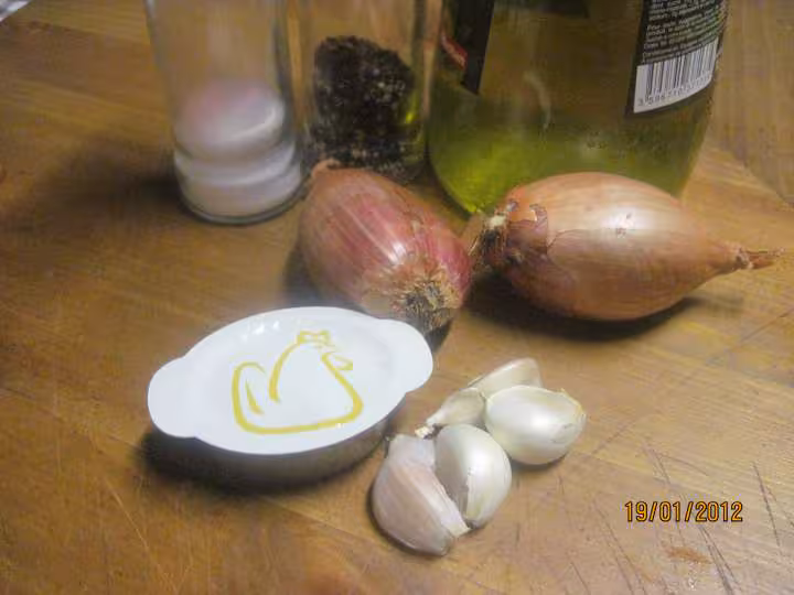 Saute de porc au trio de poivrons en sauce de vin