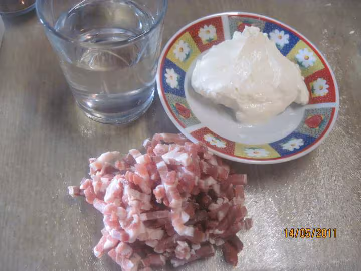 Saute de porc aux champignons epinard