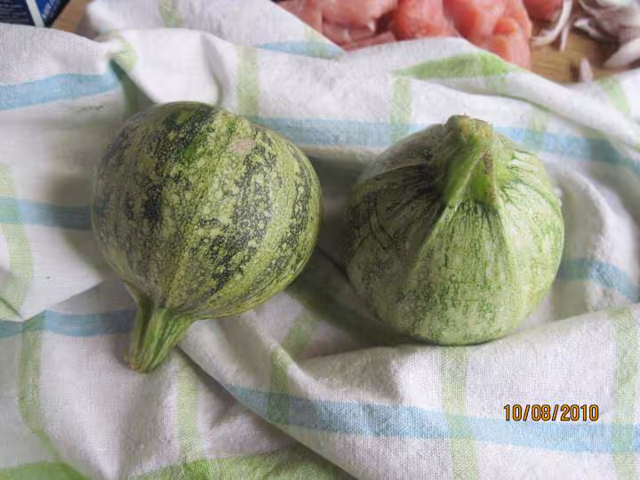 Saute de porc aux courgettes riz a la creme wok
