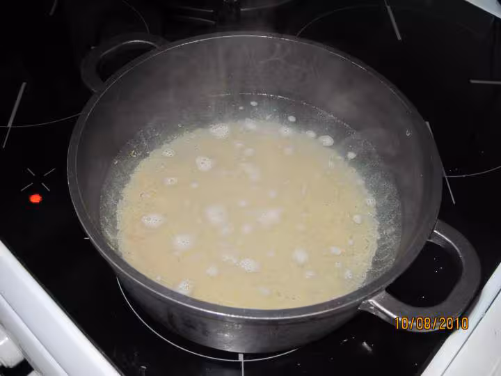 Saute de porc aux courgettes riz a la creme wok