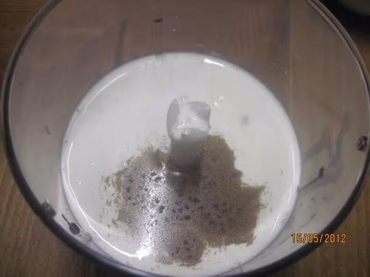 Saute de st jacques et boulgour creme aux capres