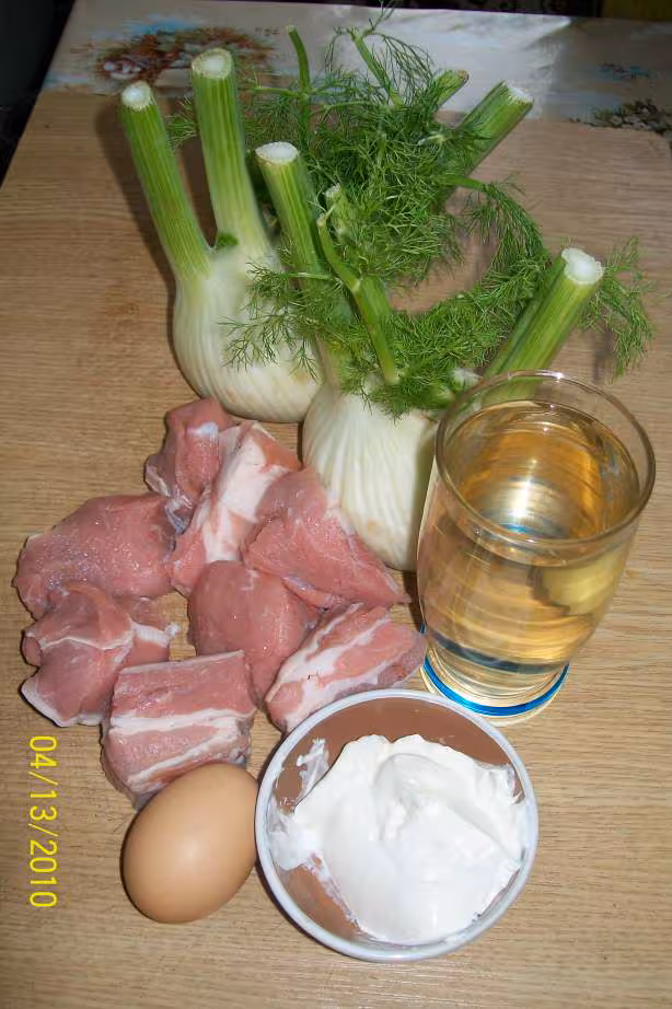 Saute de veau au fenouil