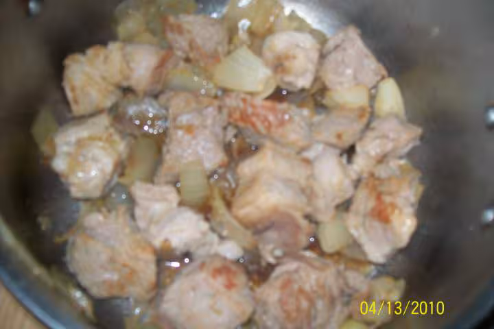 Saute de veau au fenouil